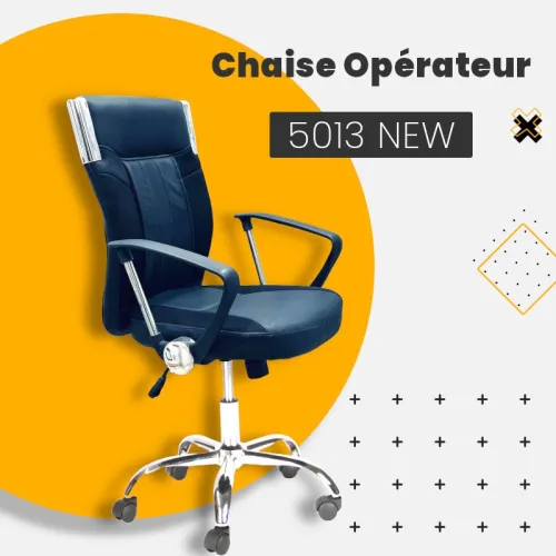 Chaise Operateur HZ-5013 NEW Noir