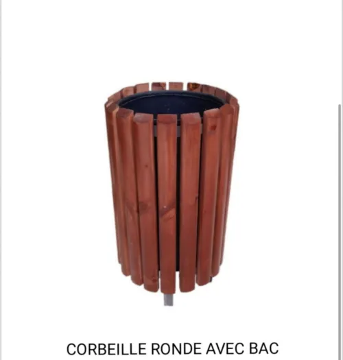 Chaise font et Bois