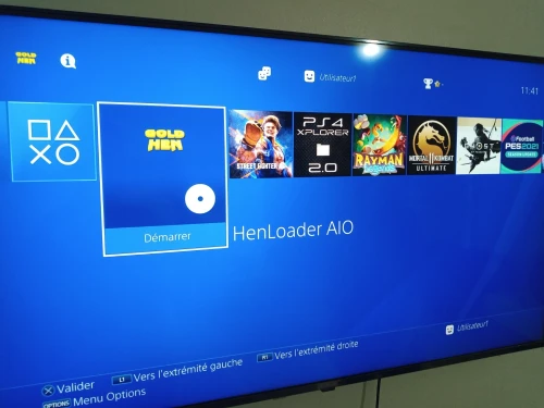 PS4 pro flashé 1TO ver 11.00