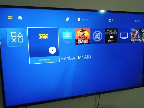 PS4 pro flashé 1TO SSD ver 12.50