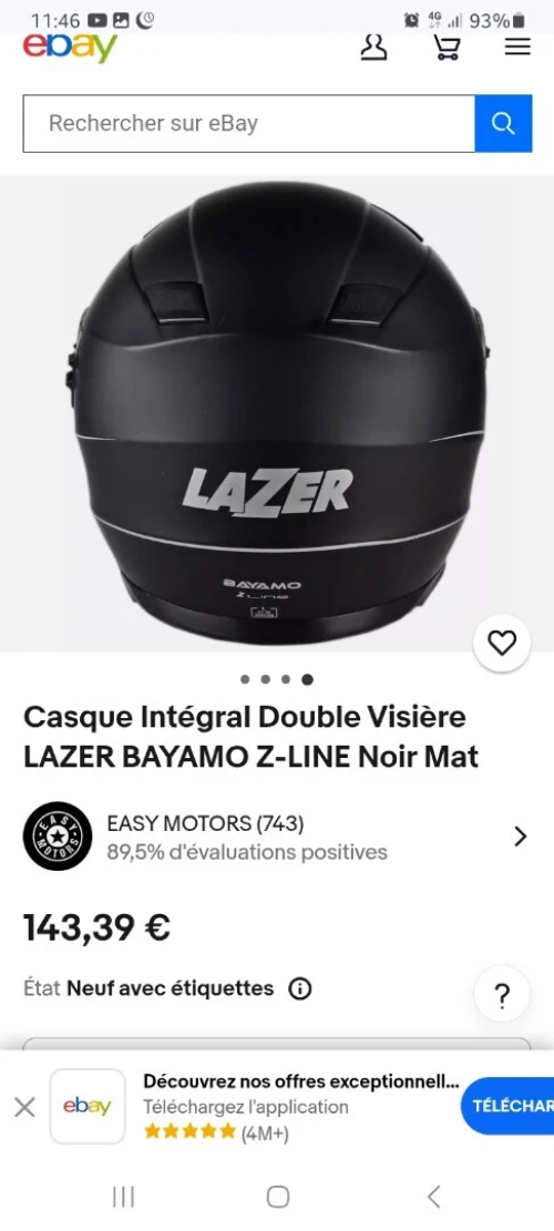 Casque lazer