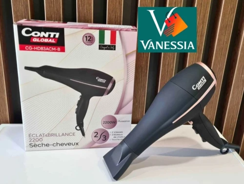 Sèche cheveux Conti global noir 2000w
