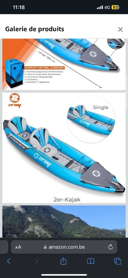 Kayak pro ZRAY TORTUGA 400