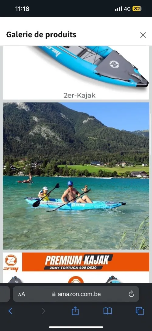 Kayak pro ZRAY TORTUGA 400