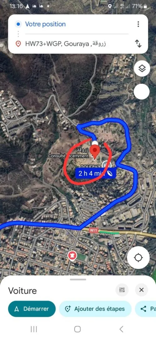 Vente Terrain Tipaza Gouraya