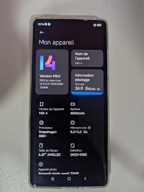Xiaomi Mi Mix4 Mi Mix4