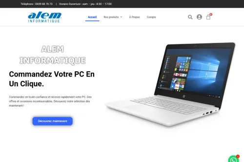 Création de site E-commerce