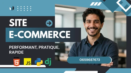 Je crée votre site e-commerce optimisé, ultra-rapide et évolutif avec Django.