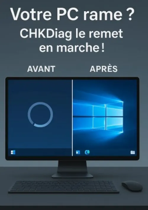 Installation Windows, nettoyage PC et dépannage - CHKDiag à votre service !