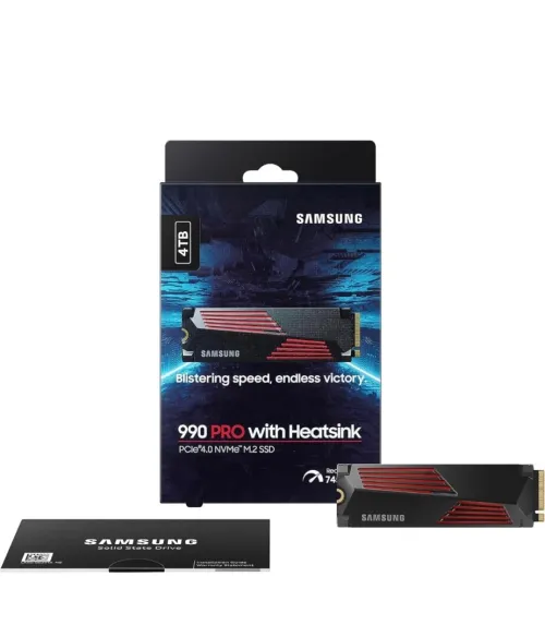 SAMSUNG 990 PRO 4 To SSD NVMe M.2 PCIe 4.0 7450 Mo/S