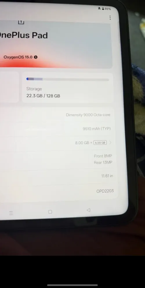 One plus Pad