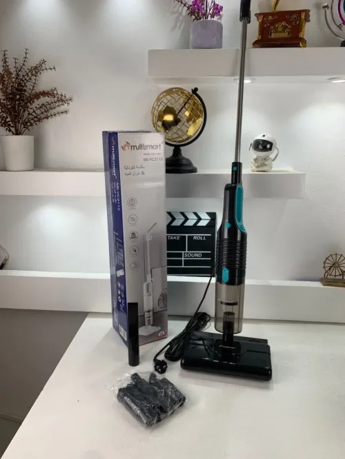Multismart Aspirateur balai système de nettoyage humide et sec 12 en1 avec réservoir 