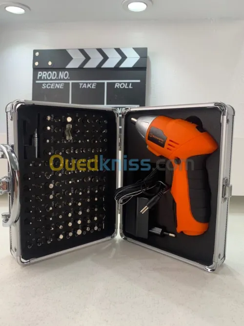 Visseuse Électrique SOMAFIX Coffret Complet avec Embouts de Précision 