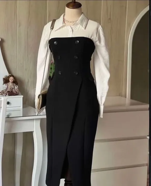 Une très belle robe modèle simple et classe 