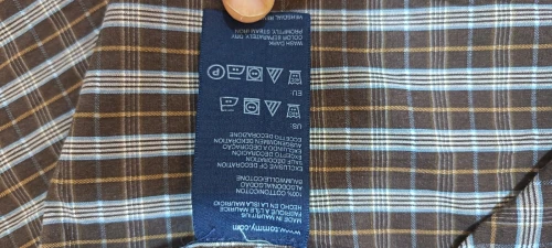 Chemise Tommy Hilfiger Originale - Coton Premium (80's Two Ply) - Taille M