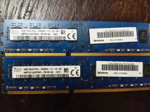 RAM PC Bureau (Desktop) et Laptop 4Go DDR3