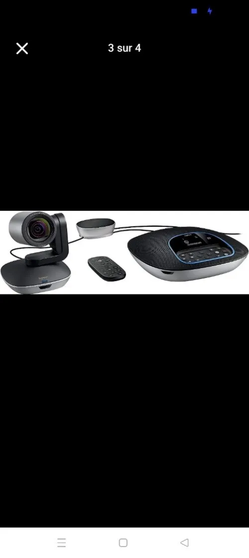 Camera visioconférence logettech groupe