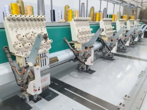 Machine à broderie SIMTEX 6 têtes tambour 80/40 année 2015