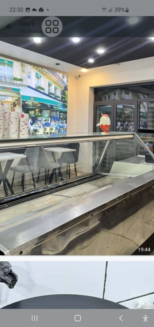 Matriel de glace artisanale