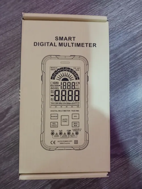 Multimètre Numérique True RMS 10000 Points
