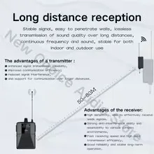 Microphone cravate UHF