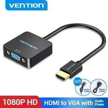 Adaptateur HDMI vers VGA avec audio