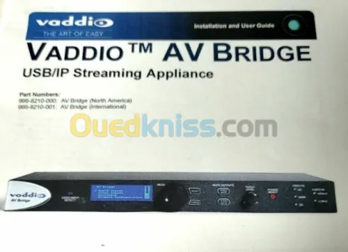 Encodeur / commutateur vidéo et audio en streaming 