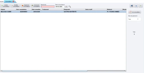 LOGICIEL CLINIQUE MEDICALE