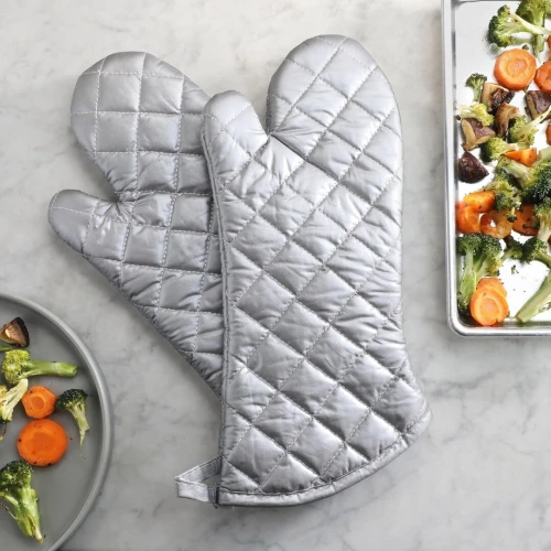 2 Gants de Cuisine Isothermes - Protection Anti-Chaleur Professionnelle