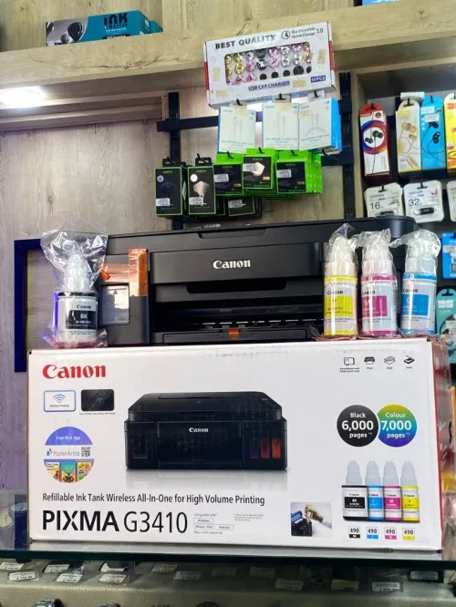 IMPRIMANTE CANON G3410 MULTIFONCTION (SCANNE IMPRESSION PHOTOCOPIE) PAR WIFI