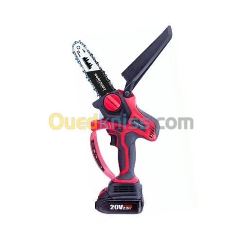 Mini scie à chaine sans fil brushless 20V 2.0Ah CHS-S20LiBPM WORCRAFT
