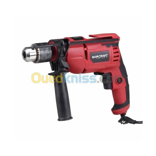 Perceuse chignole à percussion 600W 13mm ID600 WORCRAFT