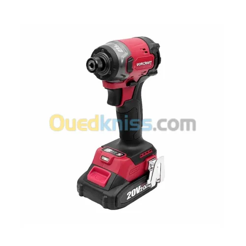 Visseuse à choc 20V 1Batterie 2.0Ah CIS-S20LiBM-260 WORCRAFT