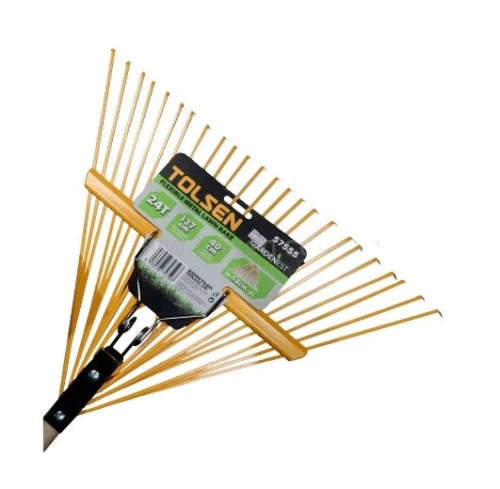Ràteau à gazon flexible en métal 57555 TOLSEN