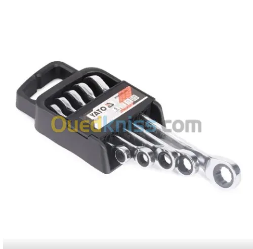 Jeu de clés a œil à cliquet 5 PCS YT-5038 YATO