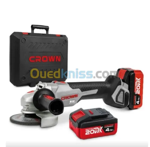 Tronçonneuse meuleuse sans fil 125mm 20V 4.0AH CT23026 CROWN