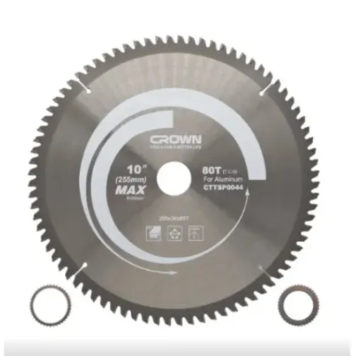 Disque à aluminium 255 x 80D CTTSP0044 CROWN