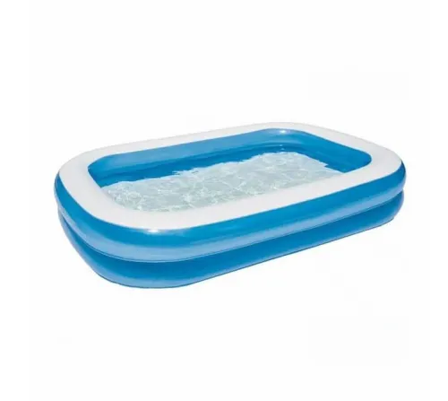 Piscine rectangulaire gonflable familiale 2.62 x 1.75 x 0.51 m 54006 BESTWAY