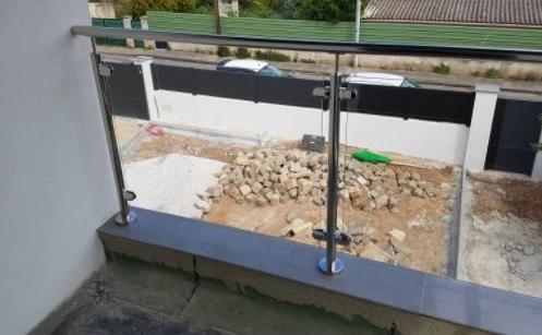 Verre trempé Cabine de douche vitrine et cloison 