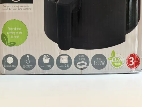 Air fryer silver crest