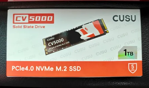 DISQUE DUR CUSU SSD 1TO PCIEe 4.0 NVMe m.2 CV5000