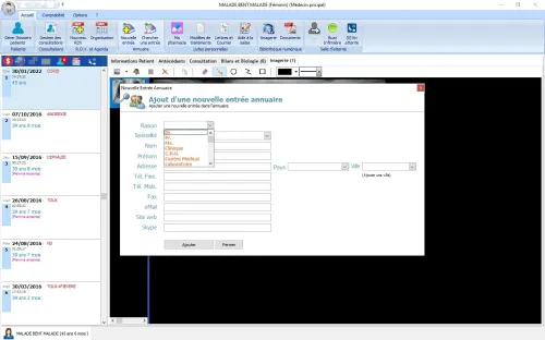 logiciel de gestion Cabinet Médical (Doctor Cabinet Mananger , DCM) ver 7.9 2025