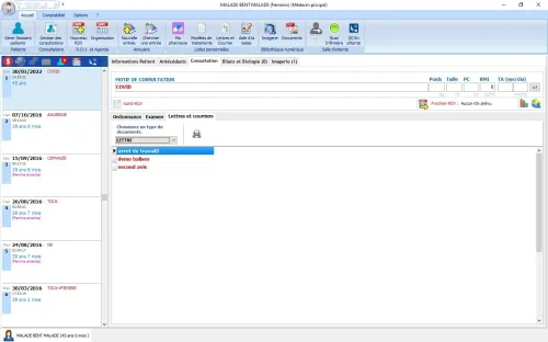 logiciel de gestion Cabinet Médical (Doctor Cabinet Mananger , DCM) ver 7.9 2025