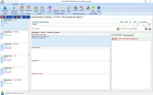 logiciel de gestion Cabinet Médical (Doctor Cabinet Mananger , DCM) ver 7.9 2025