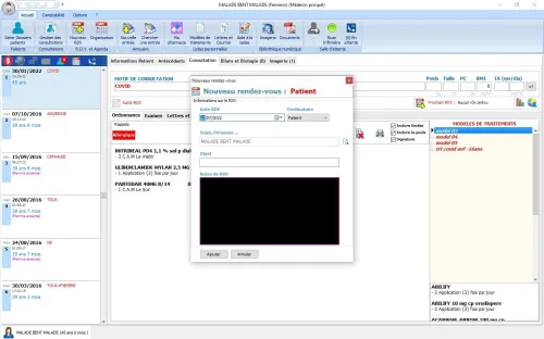 logiciel de gestion Cabinet Médical (Doctor Cabinet Mananger , DCM) ver 7.9 2025
