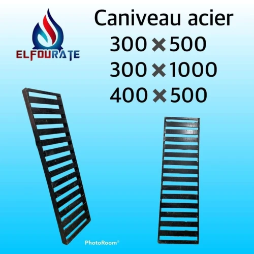 Tampon Grille avaloir et caniveau en fonte et acier et clapet