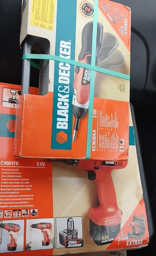 Viseuse black decker