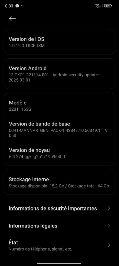 Redmi Not 11 pro 5G