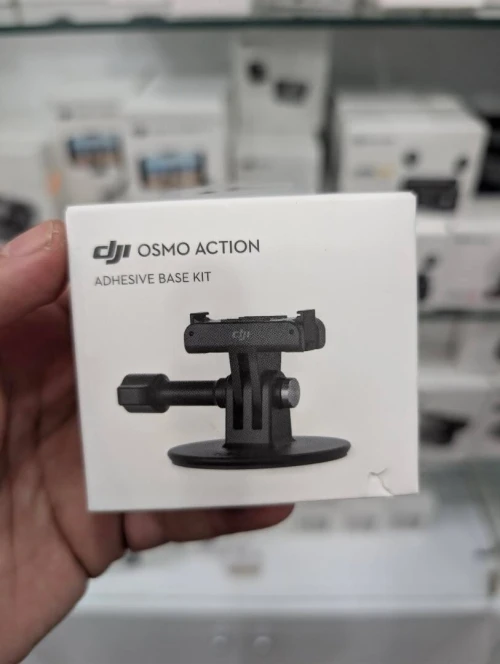 DJI Kit Base adhésive incurvée pour Osmo Action, Compatibilité: Osmo Action, Action 2, Osmo Action 3, Osmo Action 4, Osmo Action 5 Pro, Osmo 360, Osmo Nano
