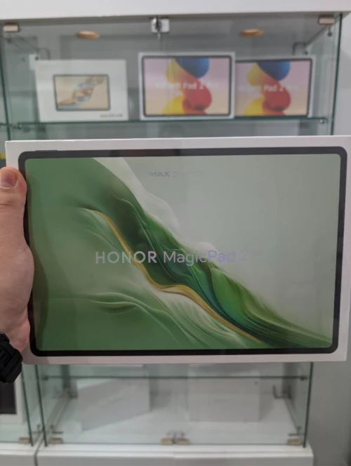 HONOR Magic Pad 2 12Go 256Go + pochette avec clavier Tablette, 12.3 Pouces 144Hz 3K OLED, Snapdragon 8s Gen 3, 8 Haut-parleurs, 10050mAh Battery, Android 14, Google Service WiFi Tablet, Noir Honor magic pad 2